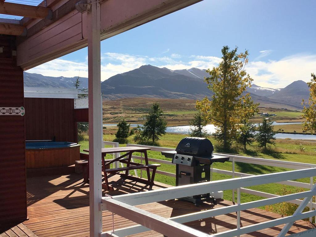Hoefthi Cottages Dalvík Esterno foto